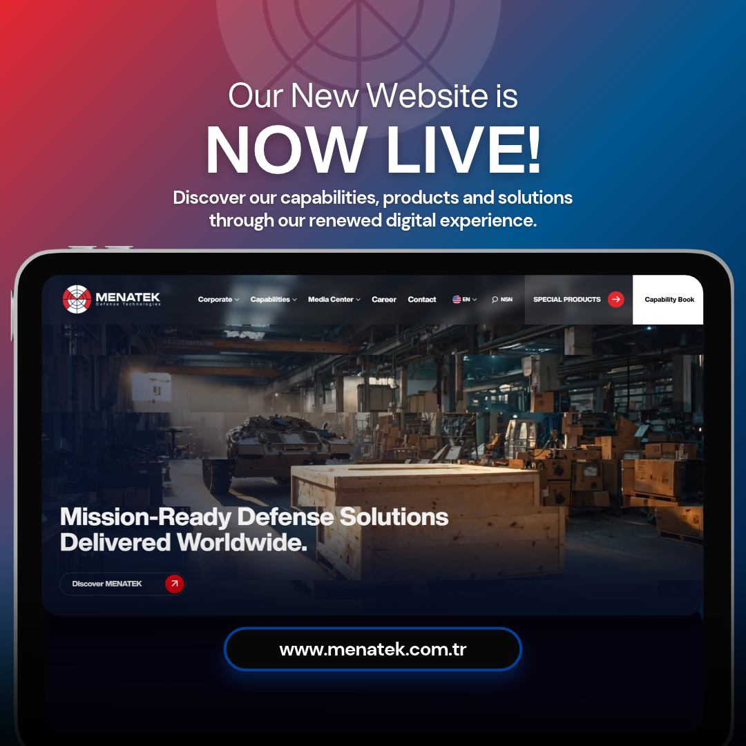 MENATEK Brings Its Products and Engineering Capabilities Together on Its New Website